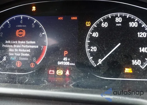 2020 Honda Accord Sport 2.0T из США, поврежденный, VIN 1HGCV2F38LA014806